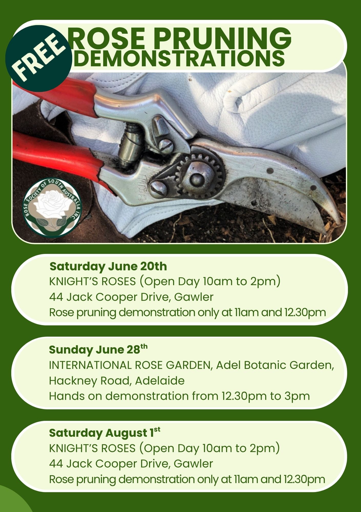/Rose Pruning Demonstrations